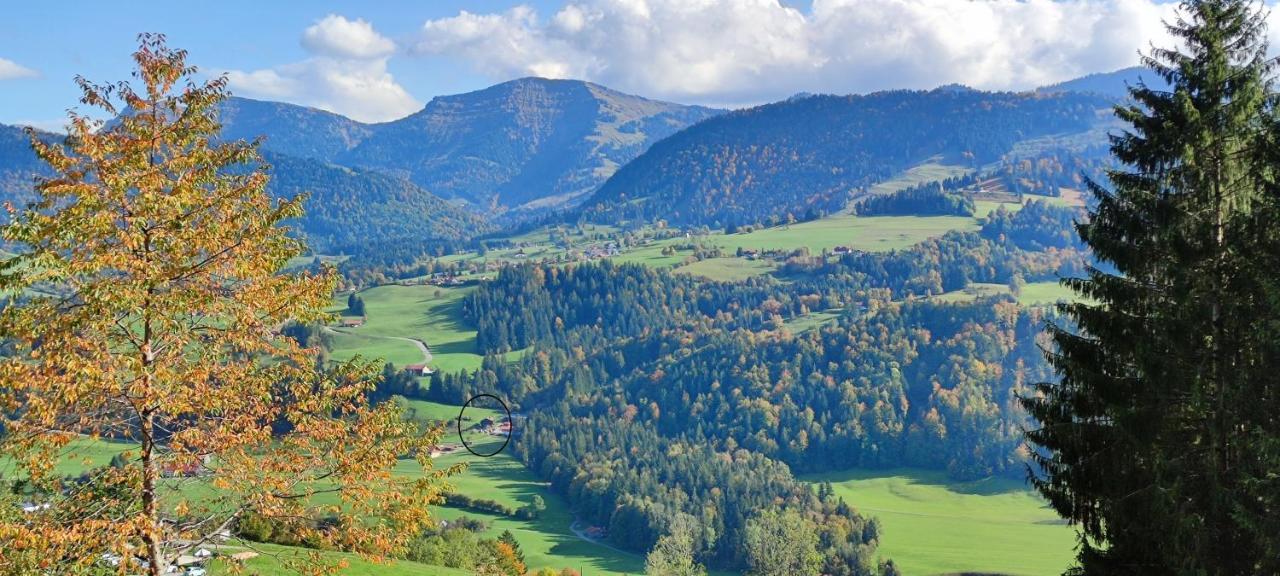 Ferienhaus Am Berg Oberstaufen Dış mekan fotoğraf