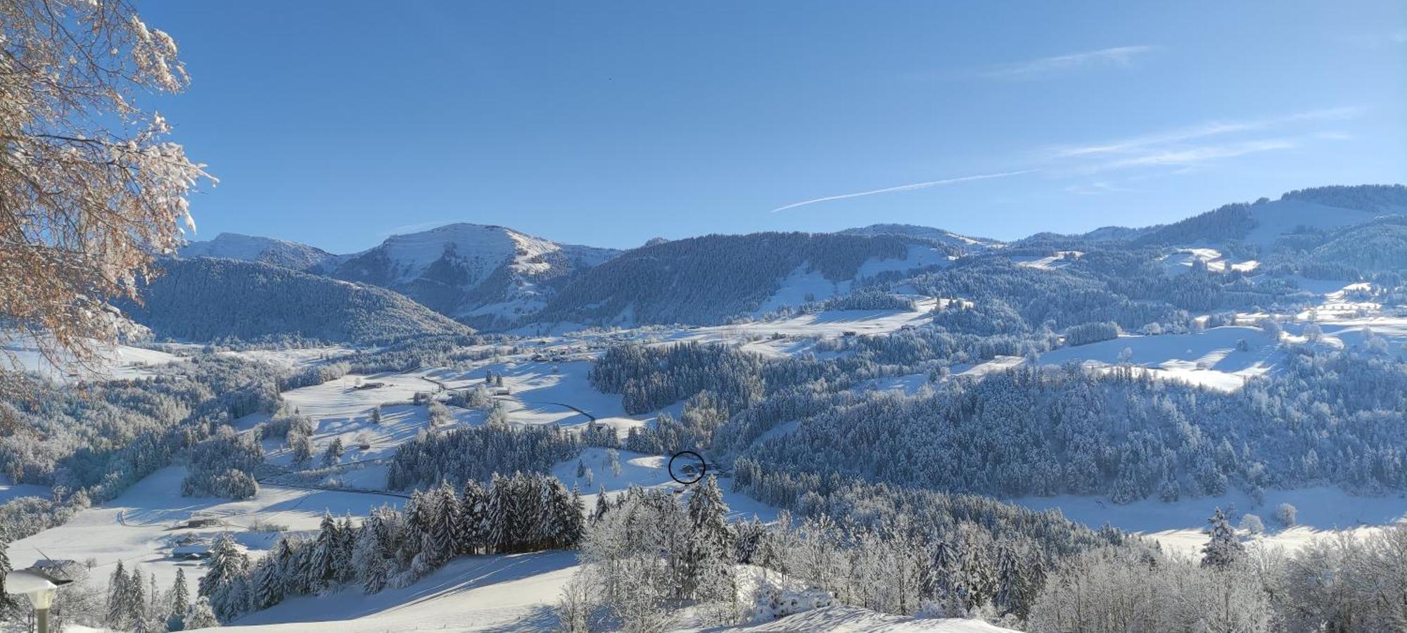 Ferienhaus Am Berg Oberstaufen Dış mekan fotoğraf