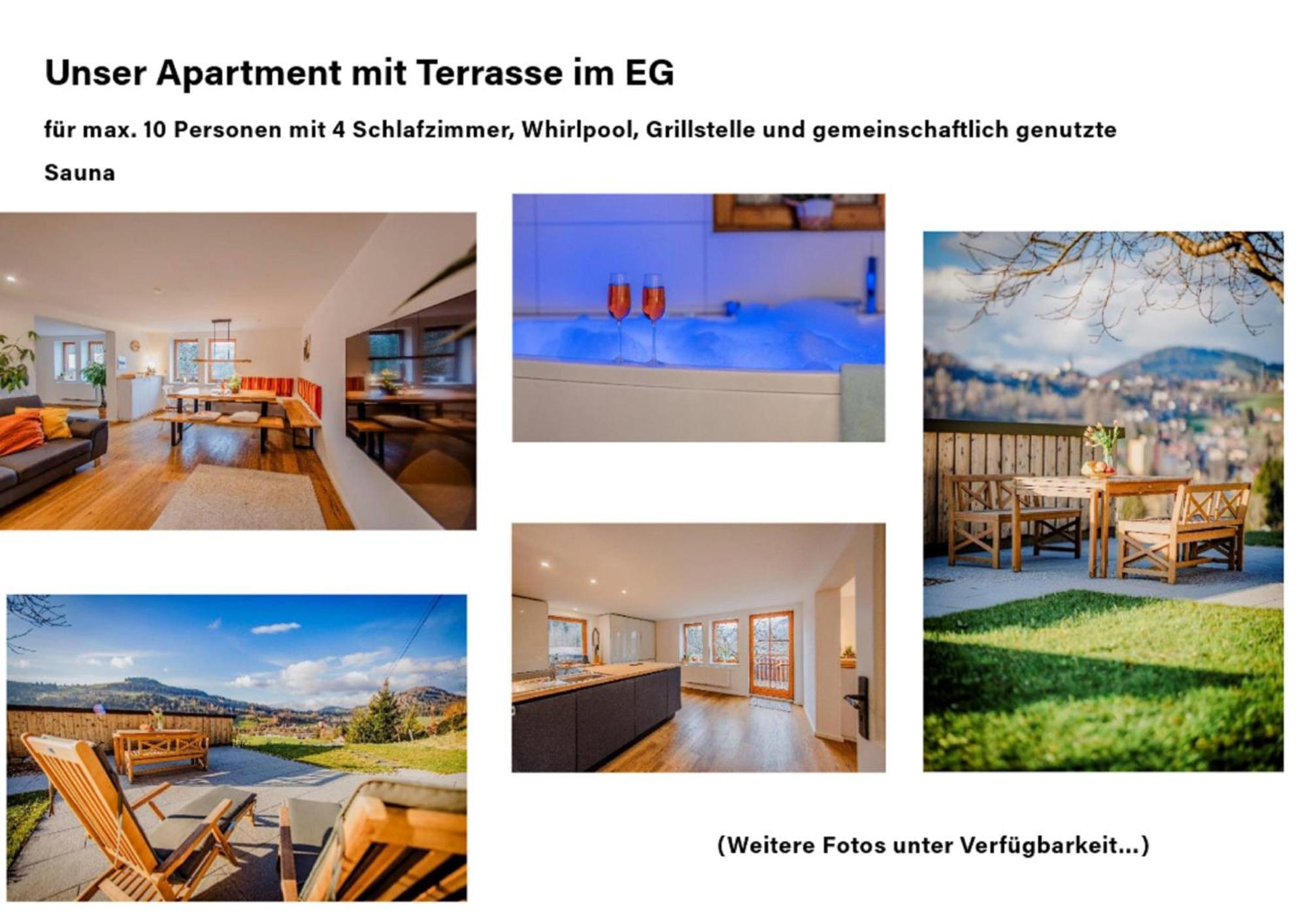 Ferienhaus Am Berg Oberstaufen Dış mekan fotoğraf